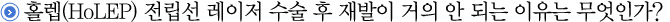 홀렙(HoLEP) 전립선 레이저 수술 후 재발이 거의 안 되는 이유는 무엇인가?